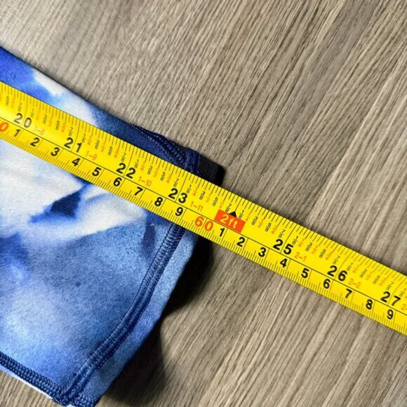 Lululemon Women's Train Times Crop 17 Leggings - Blue - Picture 8 of 8